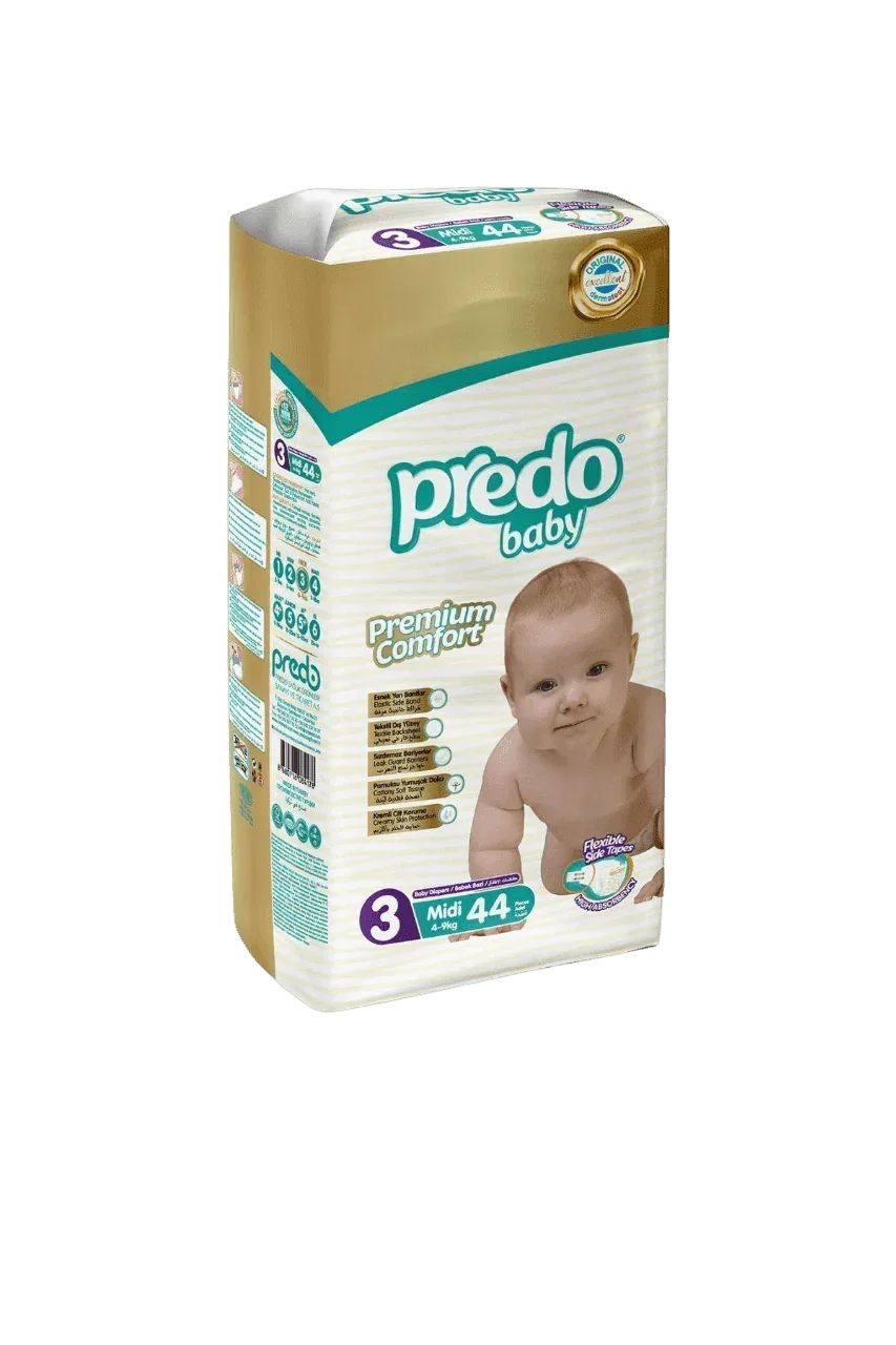 Premium Comfort Bebek Bezi 3 Numara (4-9kg) Midi 44 Adet - arikovanistore