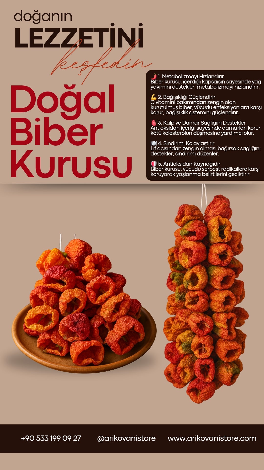 Doğal ve Geleneksel Kurutmalık Çeşitleri