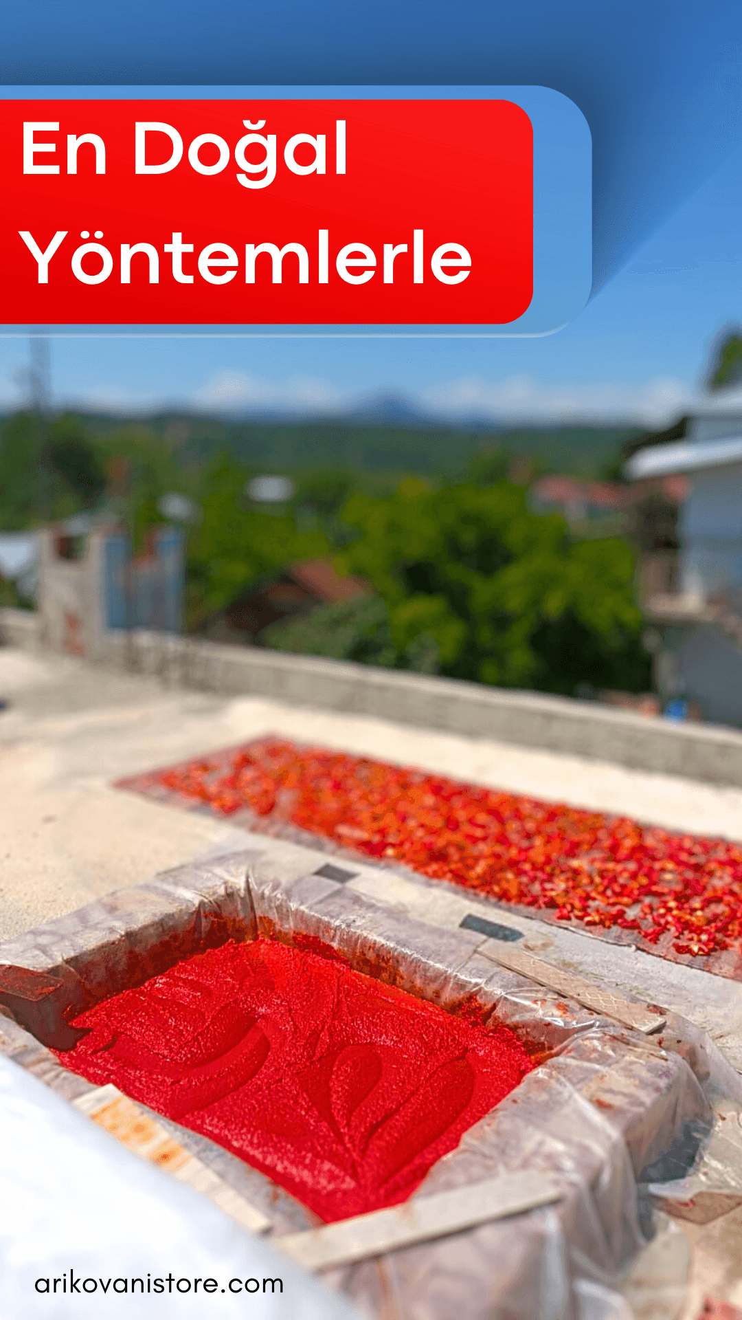 Doğal El Yapımı Acı Salça - arikovanistore