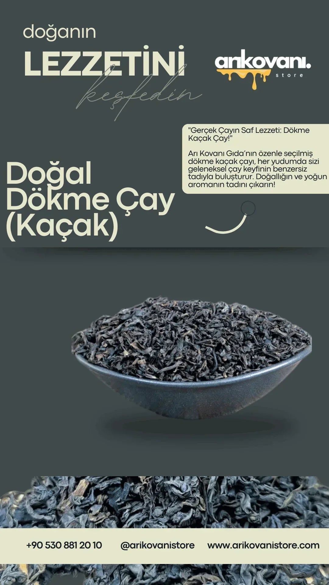 Doğal Dökme (Kaçak) Çay - arikovanistore