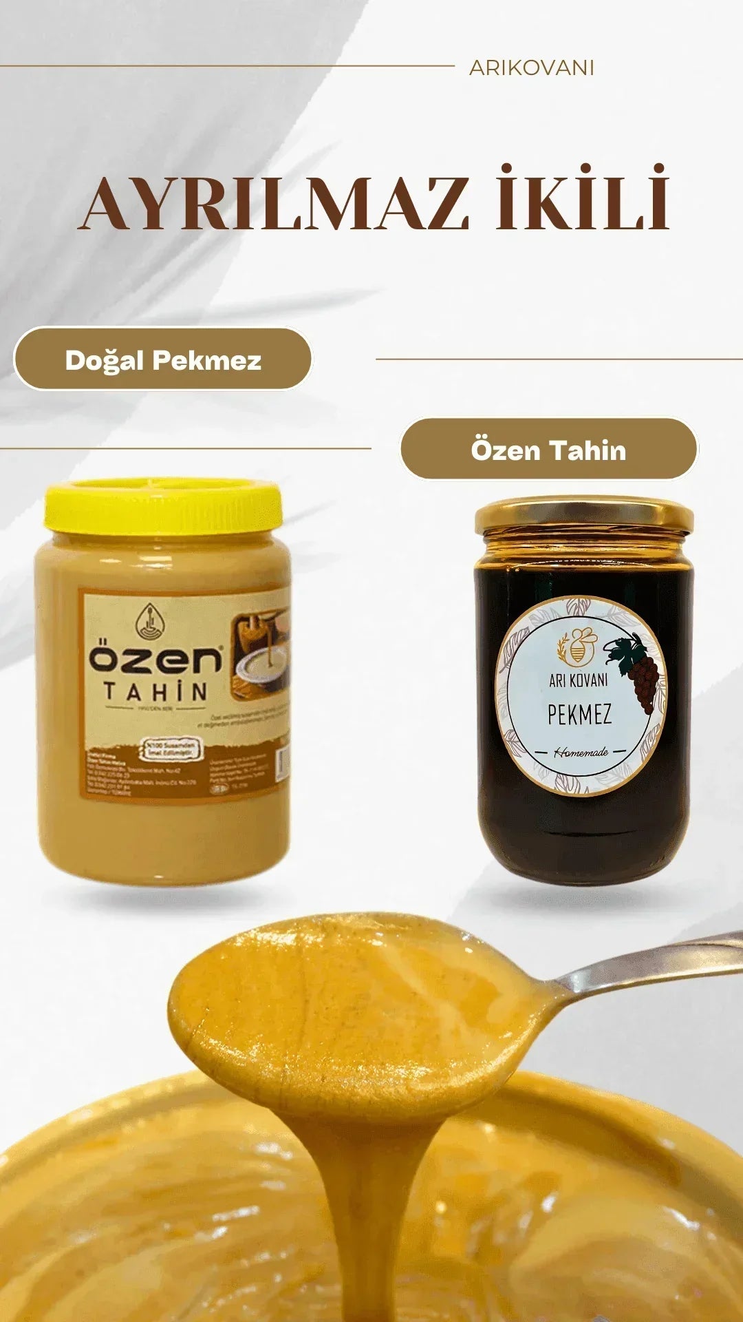Ayrılmaz İkili Tahin Ve Pekmez - arikovanistore