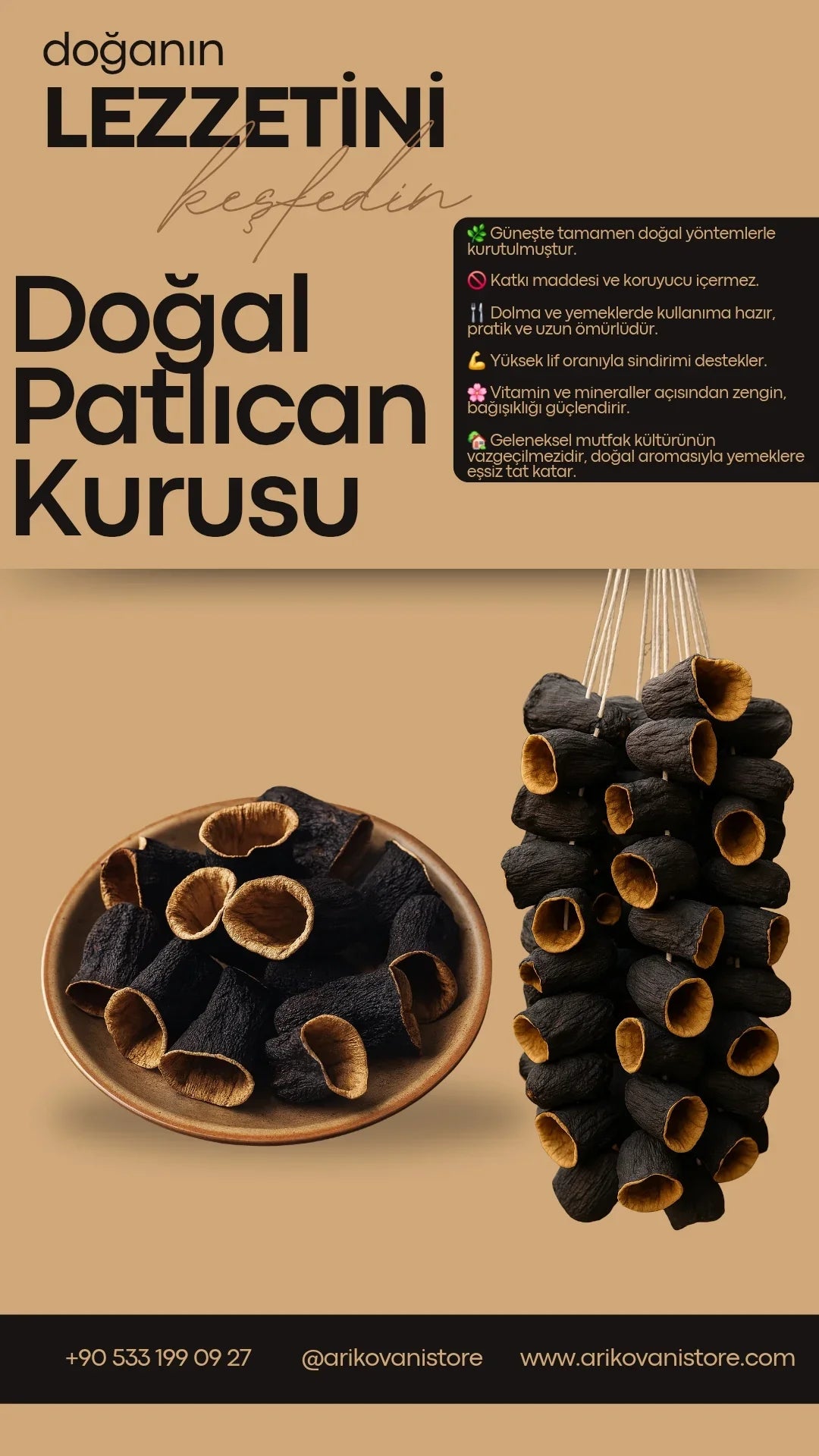 Doğal ve Geleneksel Kurutmalık Çeşitleri