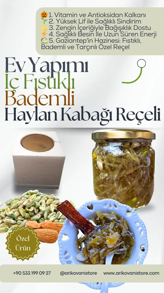 Ev Yapımı Doğal Reçel Çeşitleri (Brüt 675Gr)