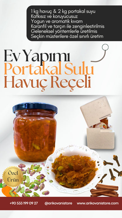 Ev Yapımı Doğal Reçel Çeşitleri (Brüt 675Gr)