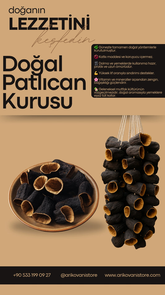 Doğal ve Geleneksel Kurutmalık Çeşitleri